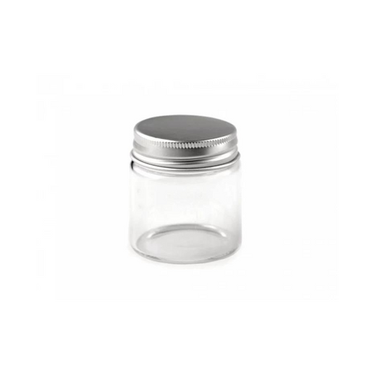 Glass bottle with screw cap 50ml