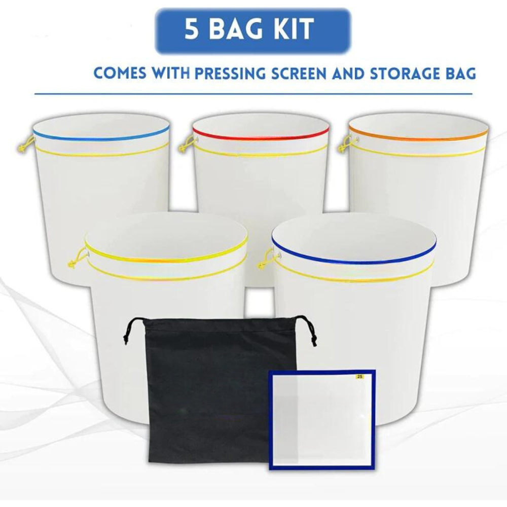 Bolsas de burbujas - Todas de malla - Juego de 5 x 80 l/40 l 
